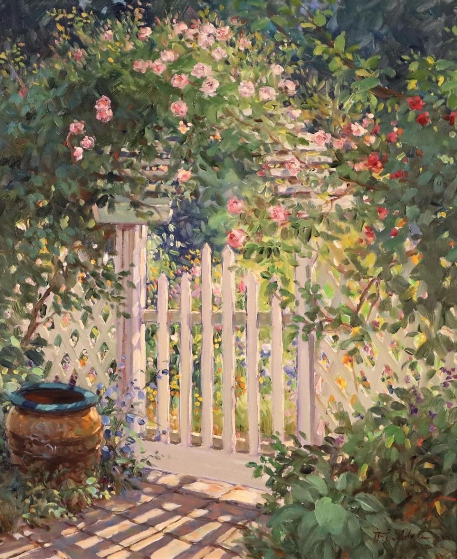 Jose Trinidad (1924-2019) - The Rose Arch