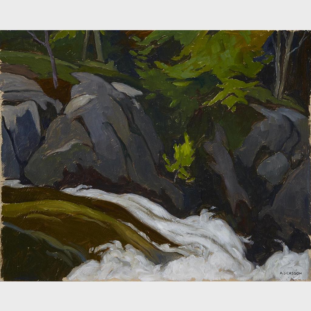 Alfred Joseph (A.J.) Casson (1898-1992) - Marshe’S Falls (Algonquin Park)