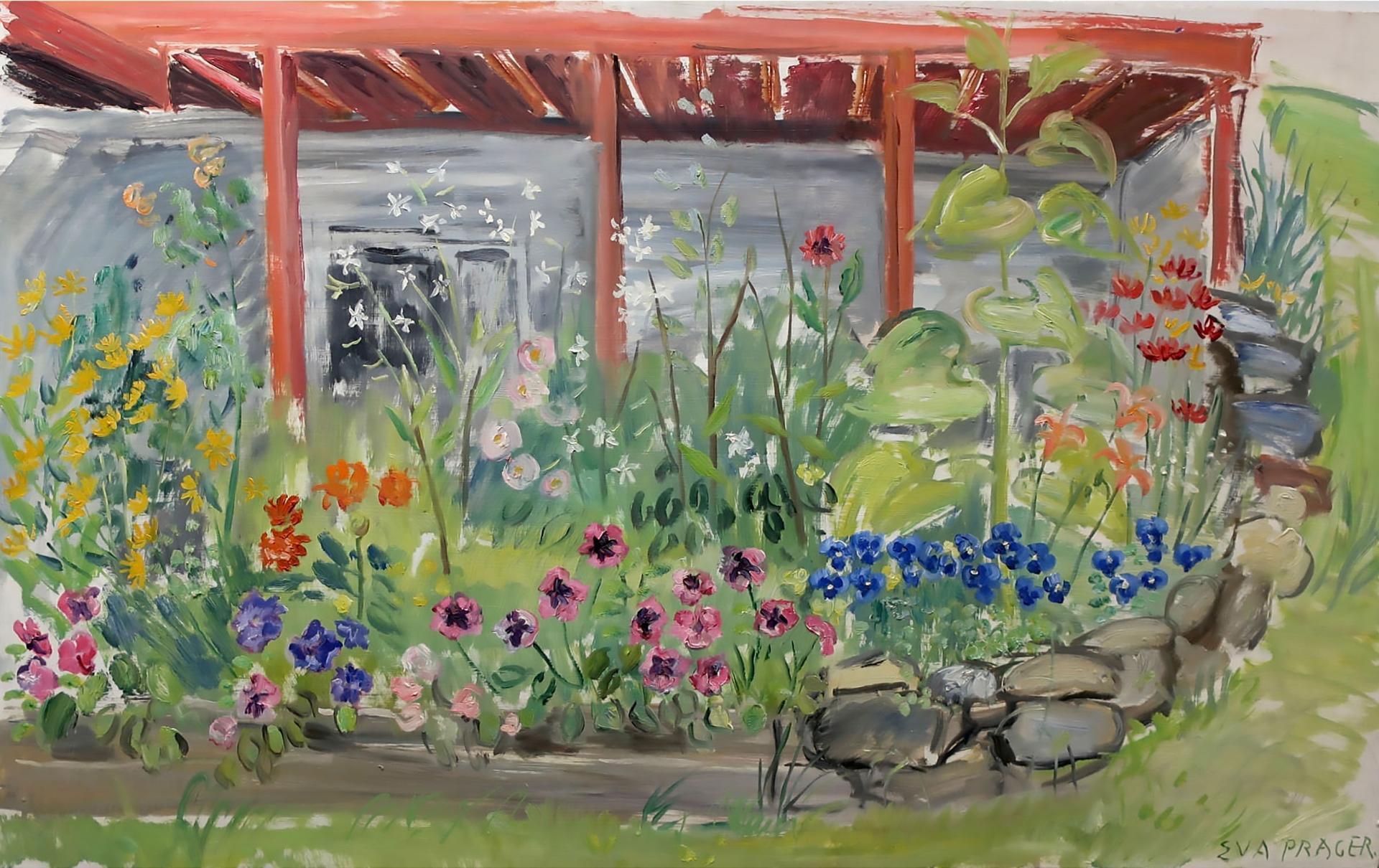 Eva Sophie Prager (1912-2010) - Untitled (The Flower Garden)