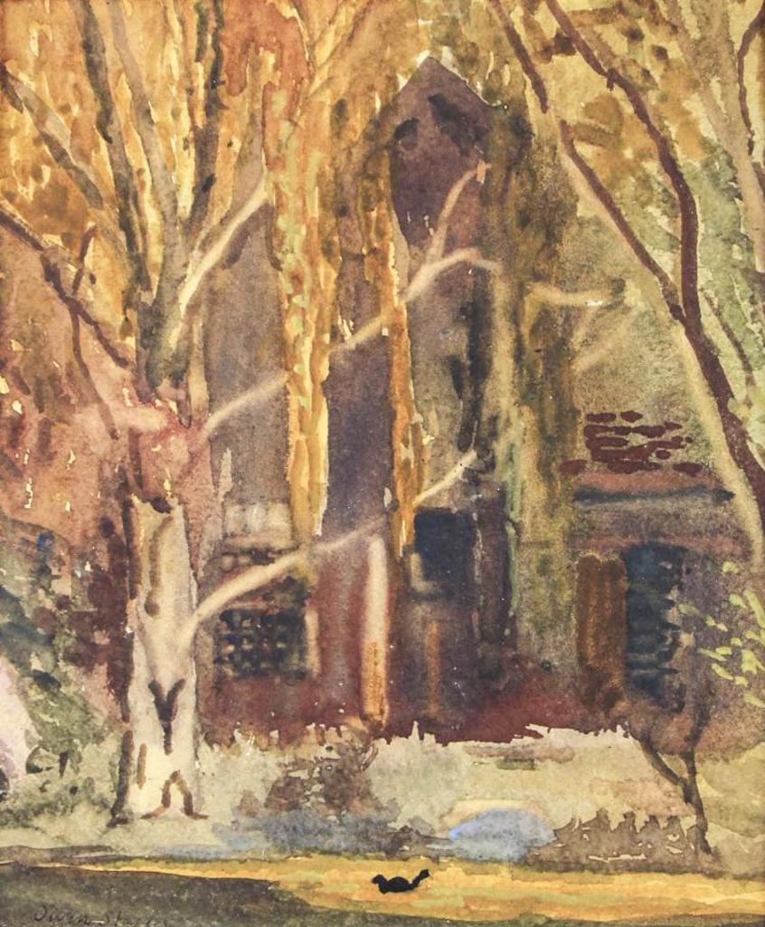 Owen B. Staples (1866-1949) - Building Amongst the Trees