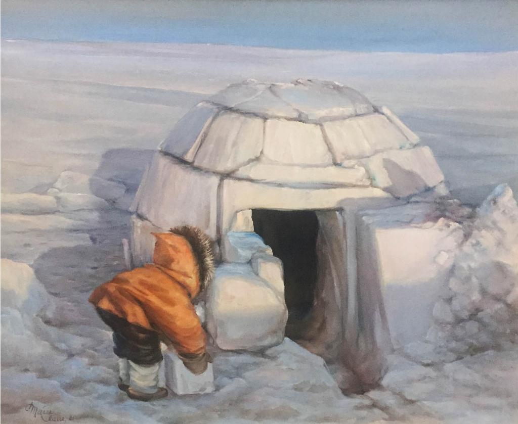 Marie Claire (1939-2002) - Un igloo a visiter