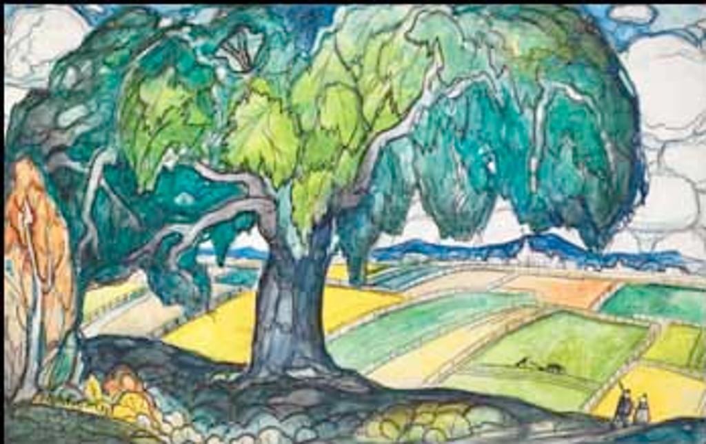 Marc-Aurèle Fortin (1888-1970) - Country Landscape