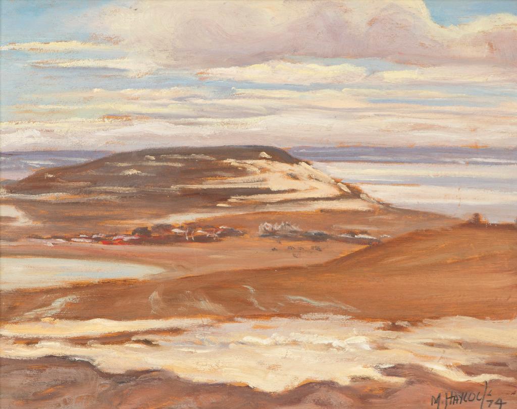 Maurice Hall Haycock (1900-1988) - Resolute Bay from Hill to North East