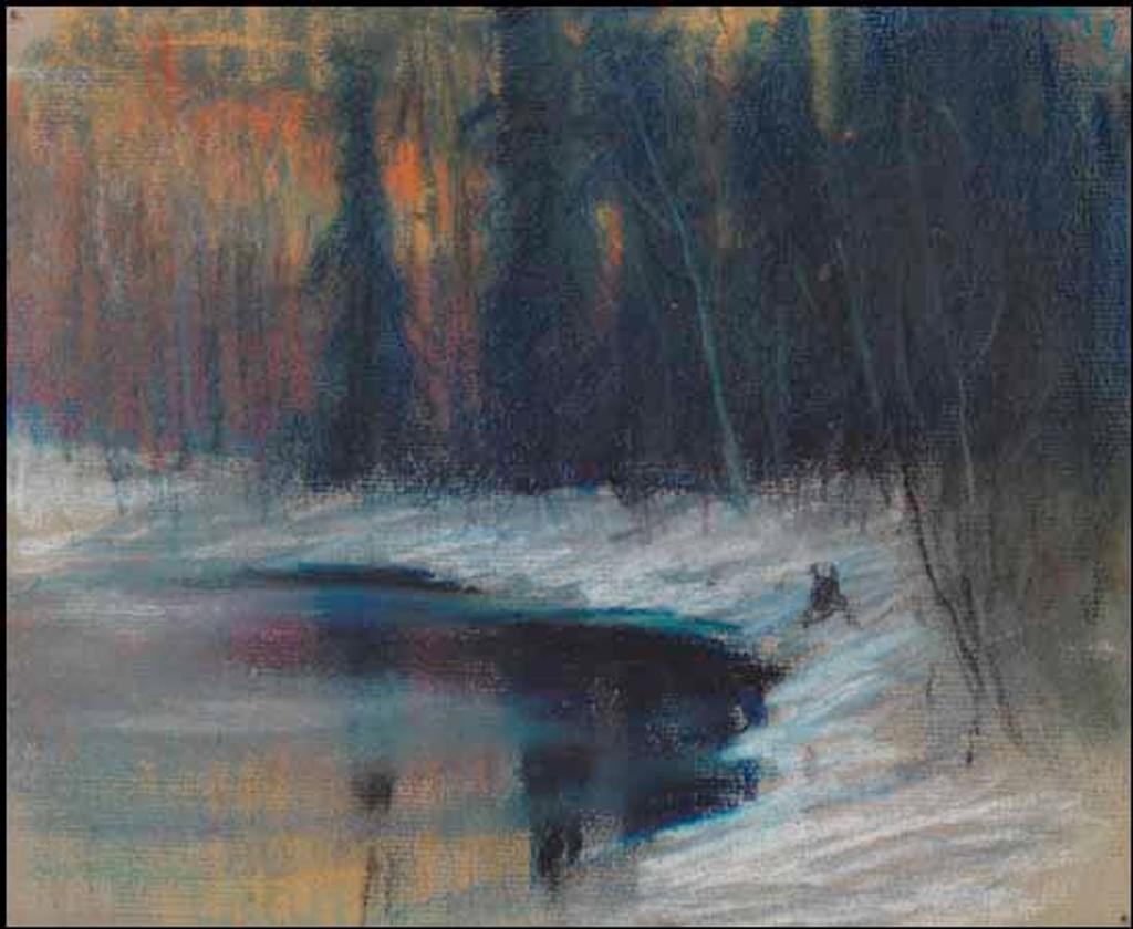 Maurice Galbraith Cullen (1866-1934) - Sun Glow: Cache River