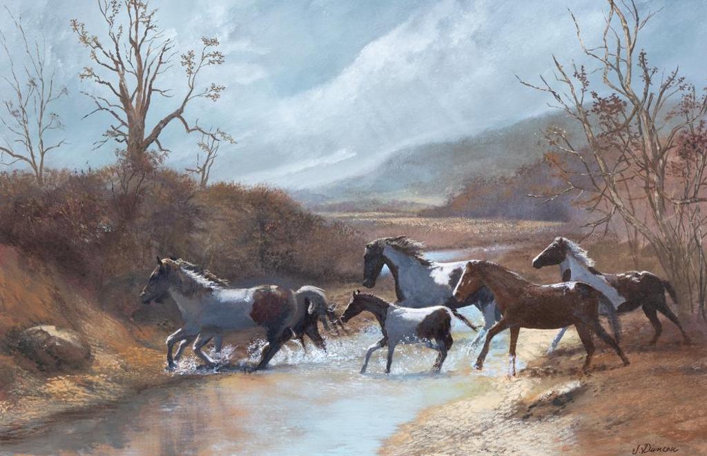 Scott Duncan (1944-2017) - Untitled - Horses