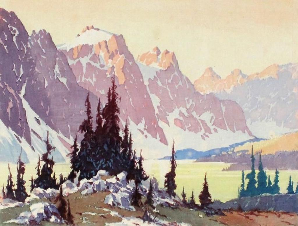 Barbara Harvey Leighton (1911-1986) - Moraine Lake