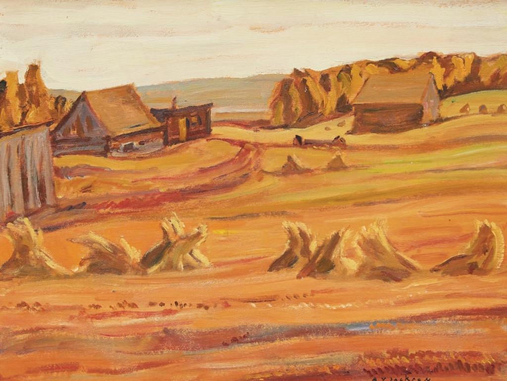 Alexander Young (A. Y.) Jackson (1882-1974) - Alberta Farm, Near Edmonton