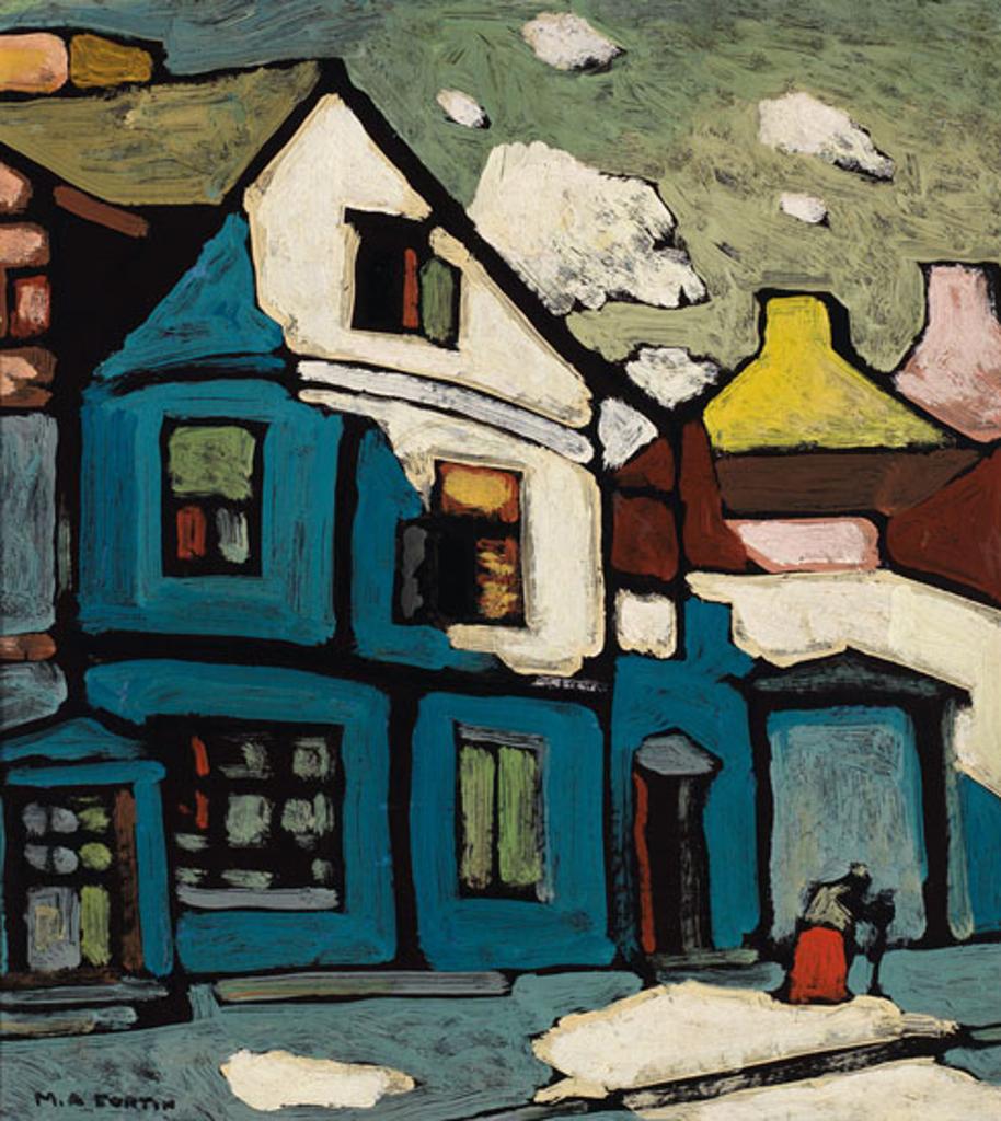 Marc-Aurèle Fortin (1888-1970) - Houses and Street