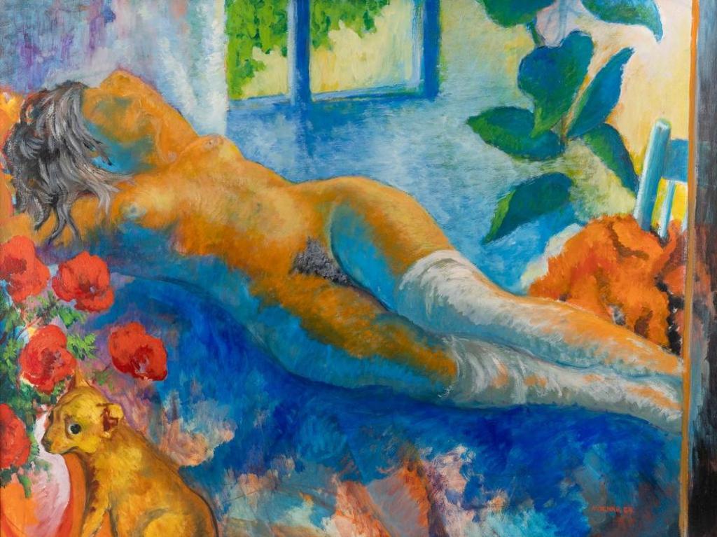 Frank Molnar (1936-2020) - Relining Nude