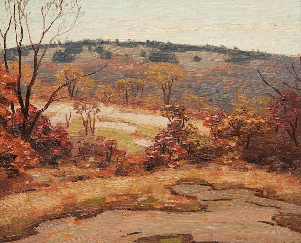 George Albert Thomson (1868-1965) - Autumn at Milford Bay