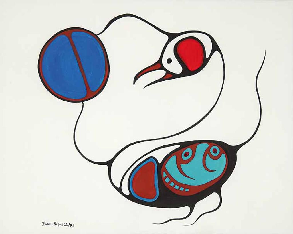 Isaac Bignell (1960-1995) - Untitled - Bird Spirit
