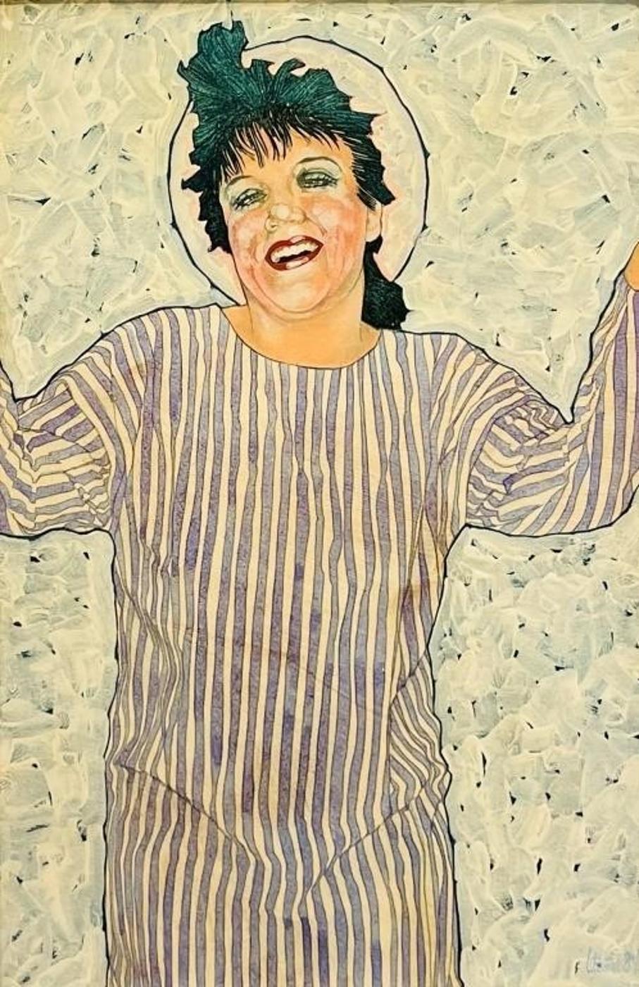 Grant Wesley Leier (1956) - mixed media canvas board