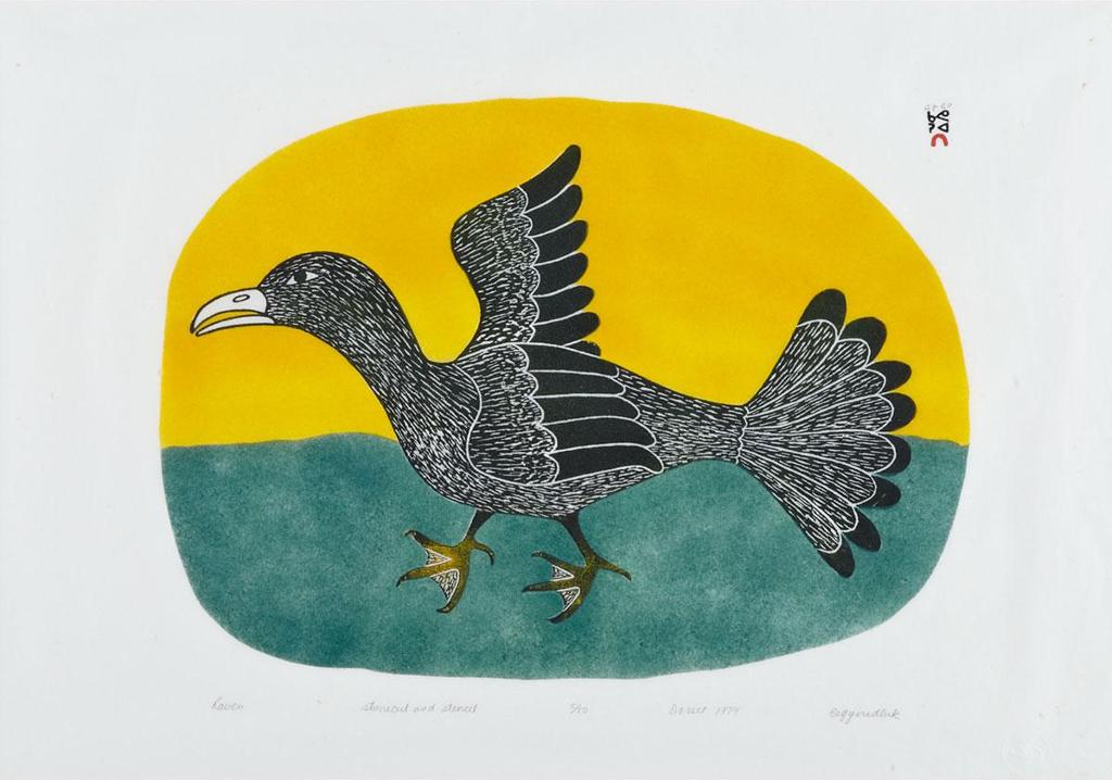 Egevadluq (Eegyvuldluk) Ragee (1920-1983) - Raven