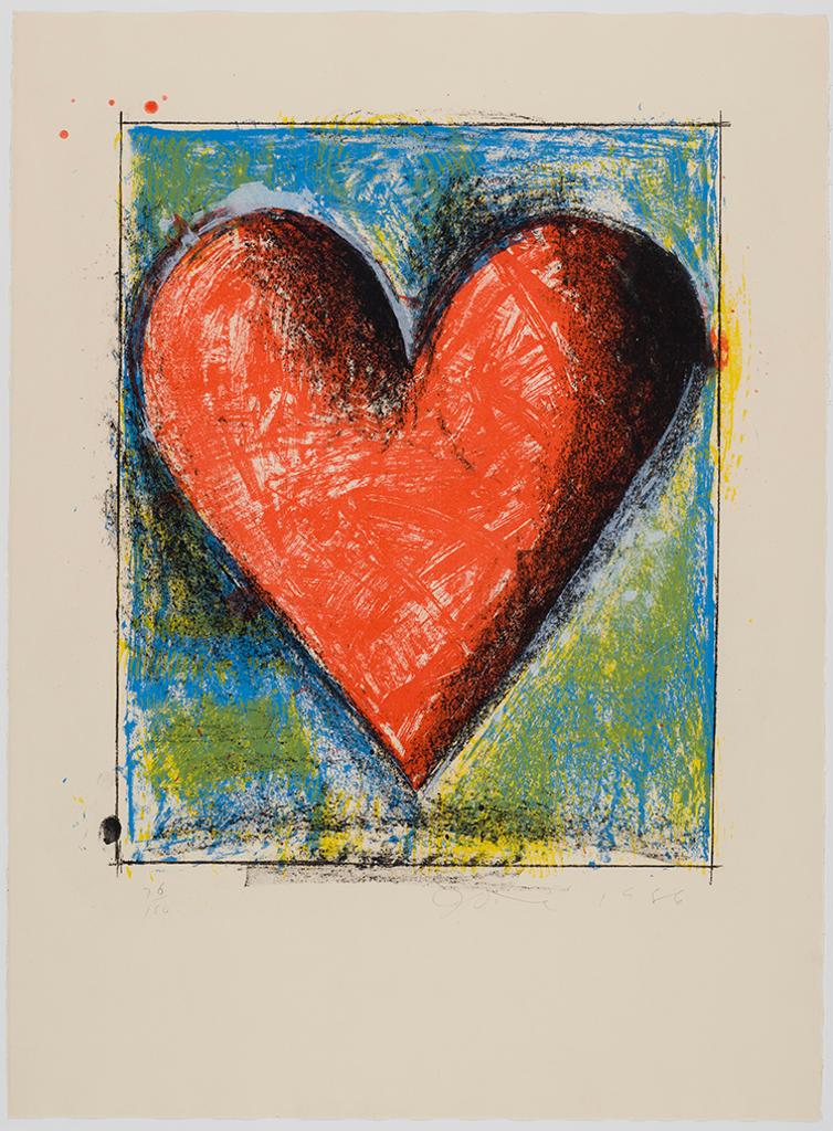 Jim Dine (1935) - Carnegie Hall Heart