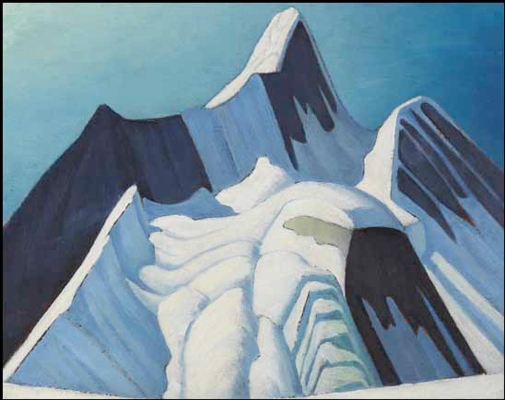 Lawren Stewart Harris (1885-1970) - Rocky Mountain Sketch CXXI (Mount Robson)