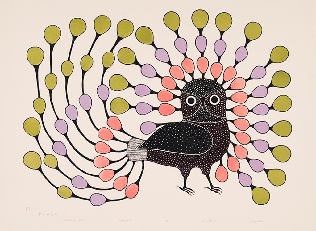 Kenojuak Ashevak (1927-2013) - Illustrious Owl