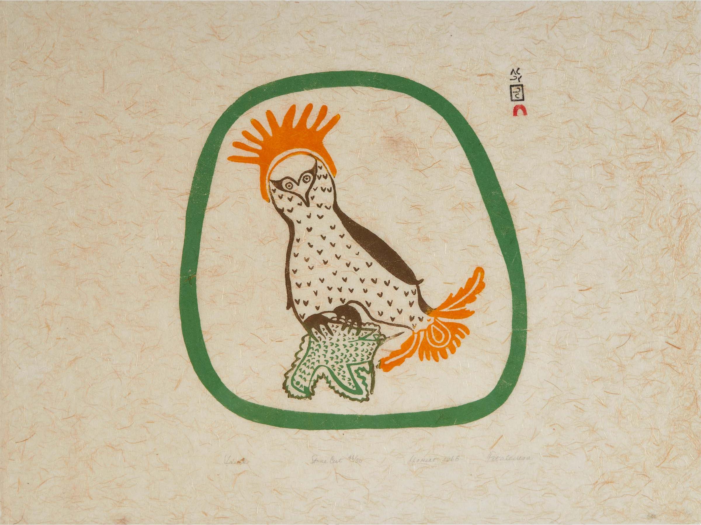 Pitaloosie Saila (1942-2021) - HAWK, 1968