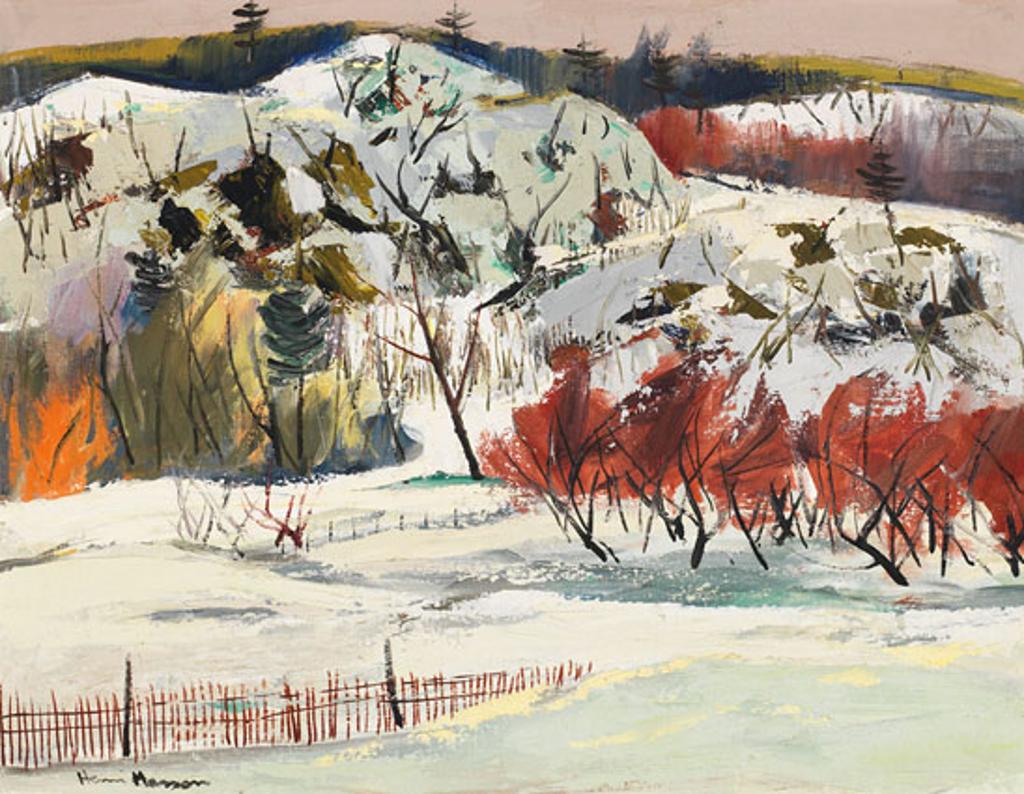 Henri Leopold Masson (1907-1996) - March Landscape Near Old Chelsea