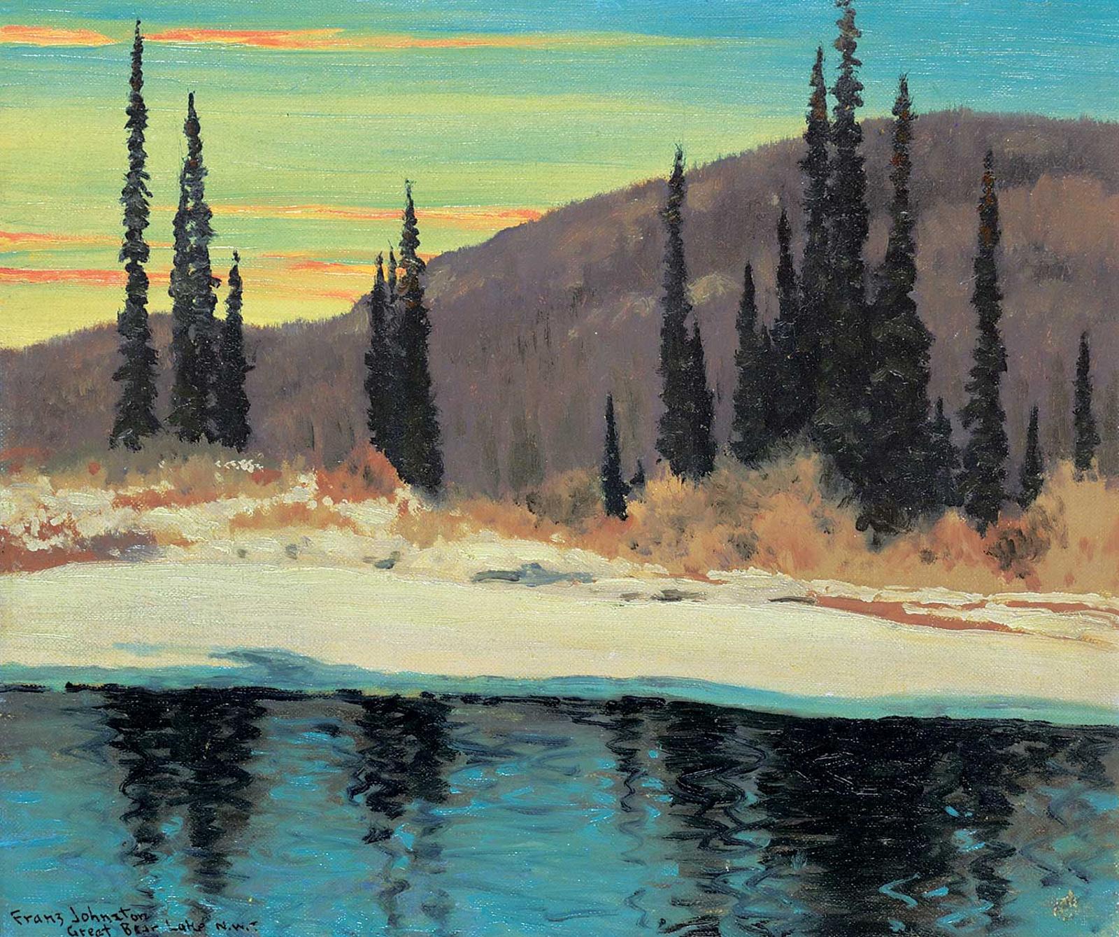 Francis Hans (Franz) Johnston (1889-1949) - Great Bear Lake, N.W.T.