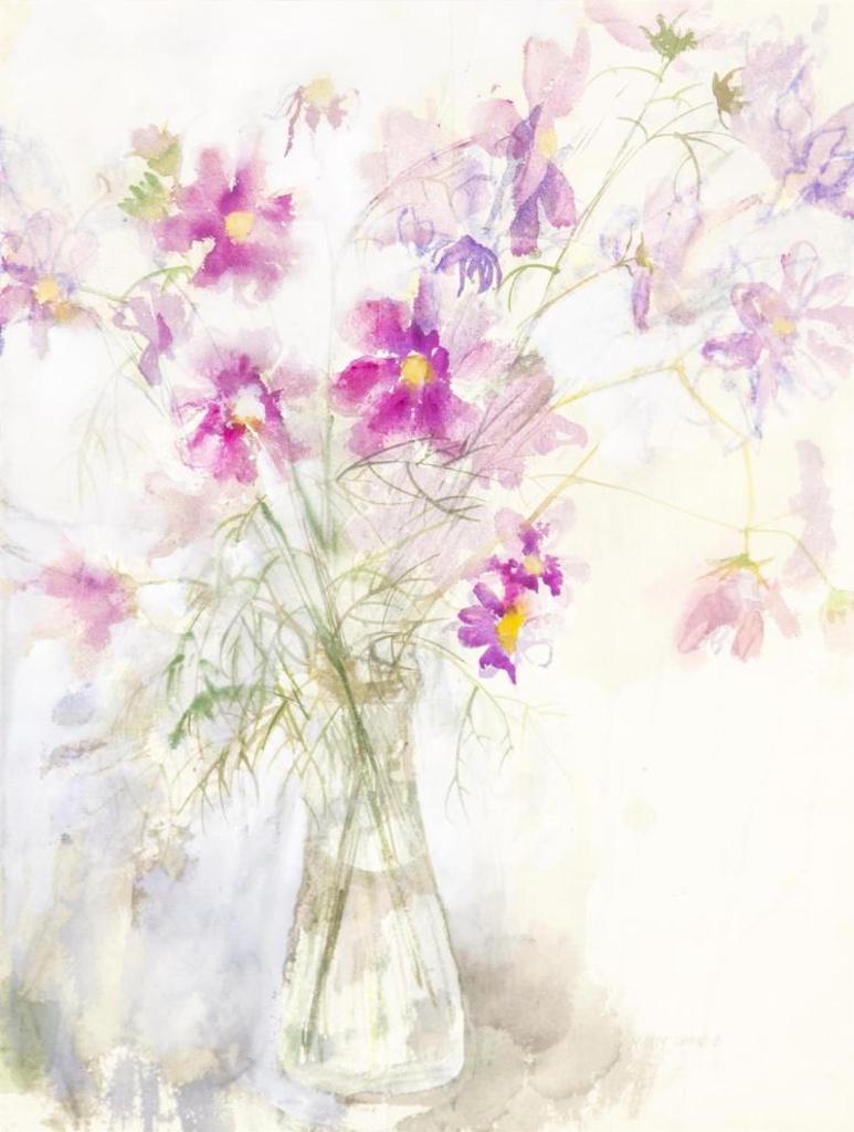 Molly Joan Lamb Bobak (1922-2014) - Still life of flowers