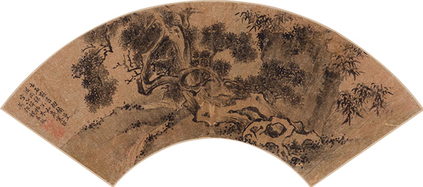 Wei Jujing - Deadwoods and Bamboo, Late Ming Dynasty