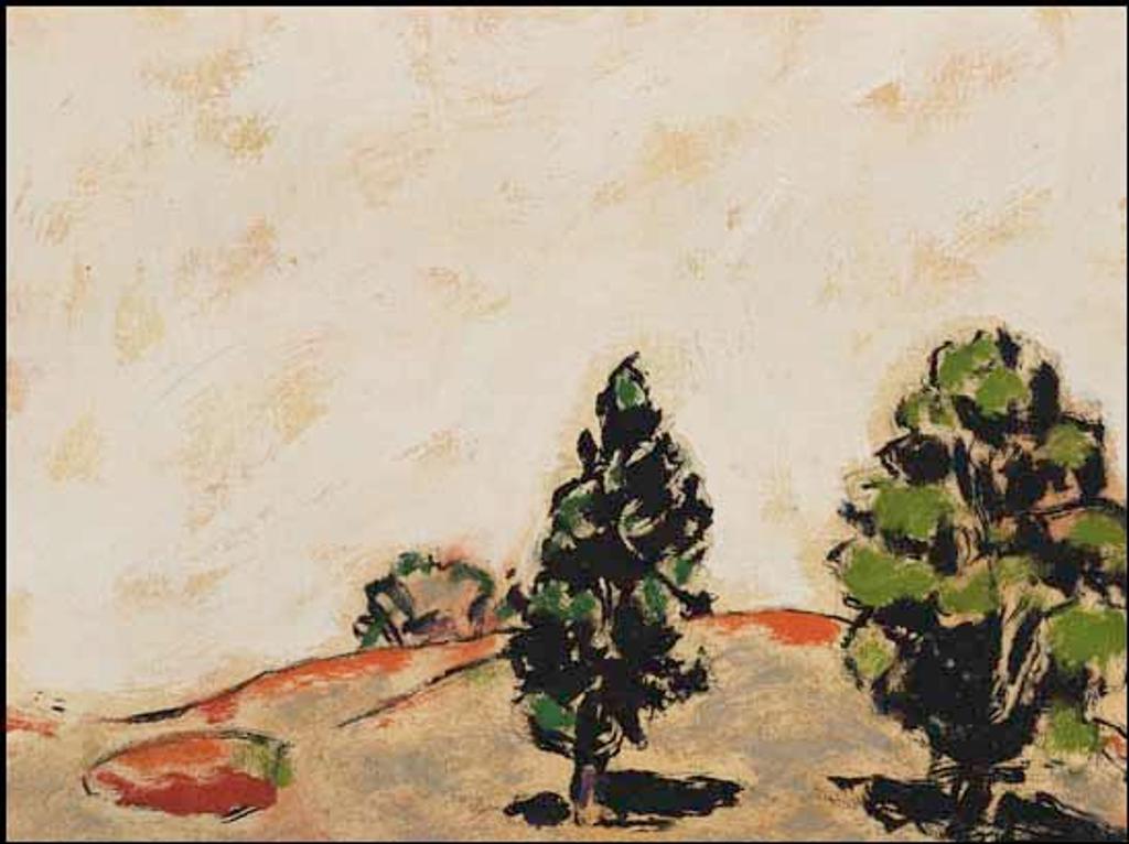 David Browne Milne (1882-1953) - Two Trees, Midday, Palgrave