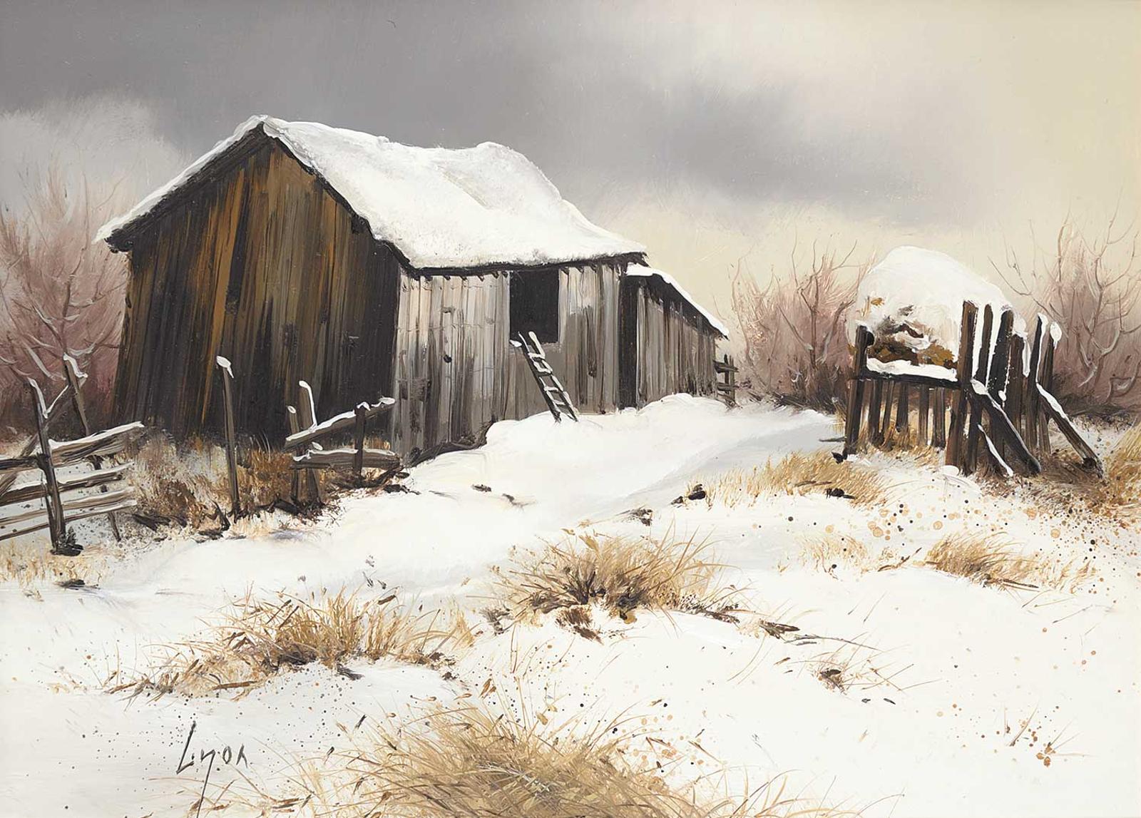 Harold Lloyd Lyon (1930-2020) - Winter's Grip