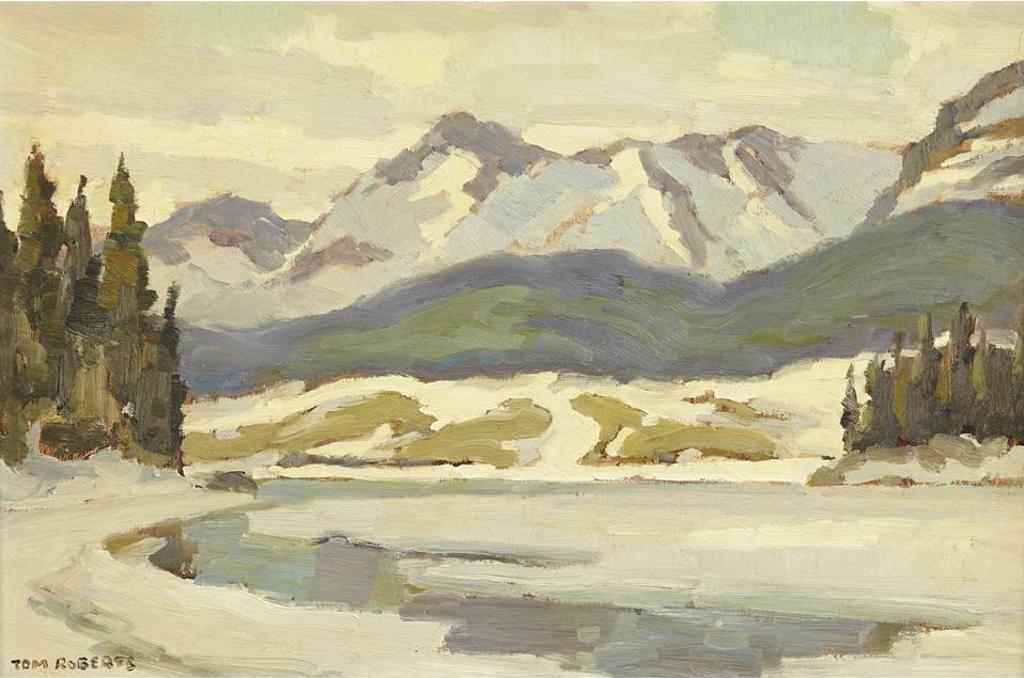 Thomas Keith (Tom) Roberts (1909-1998) - Bow River - Alberta