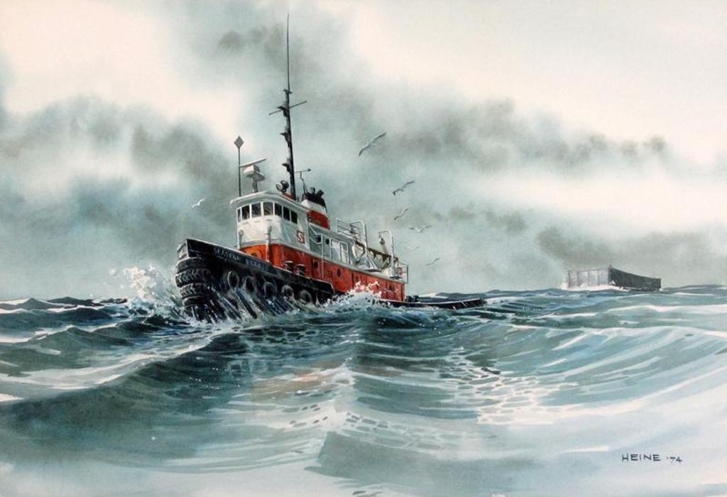 Harry Heine (1924-2004) - Seaspoon Breeze, Gulf Of Georgia; 1974