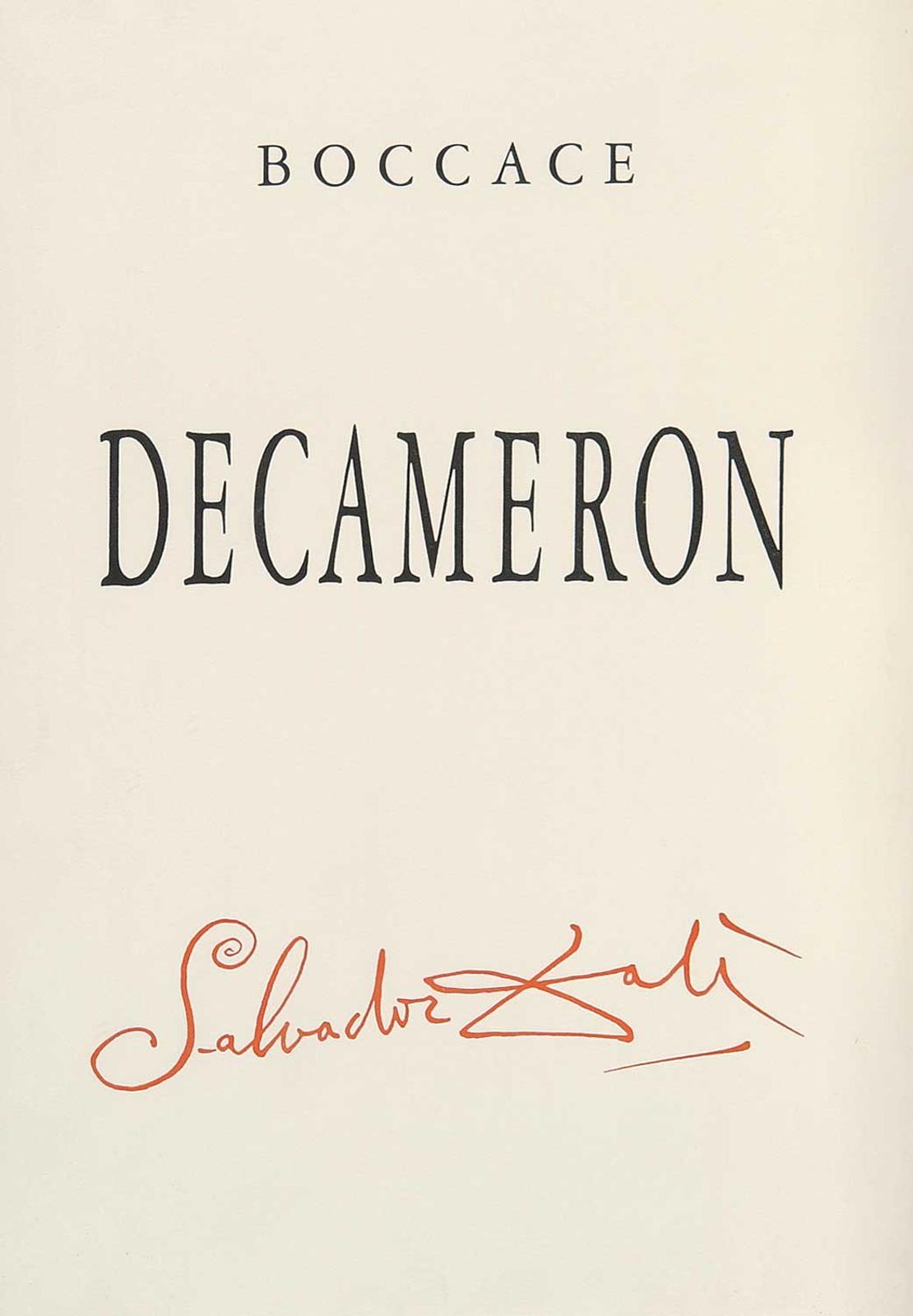 Salvador Dalí (1904-1989) - Boccace Decameron