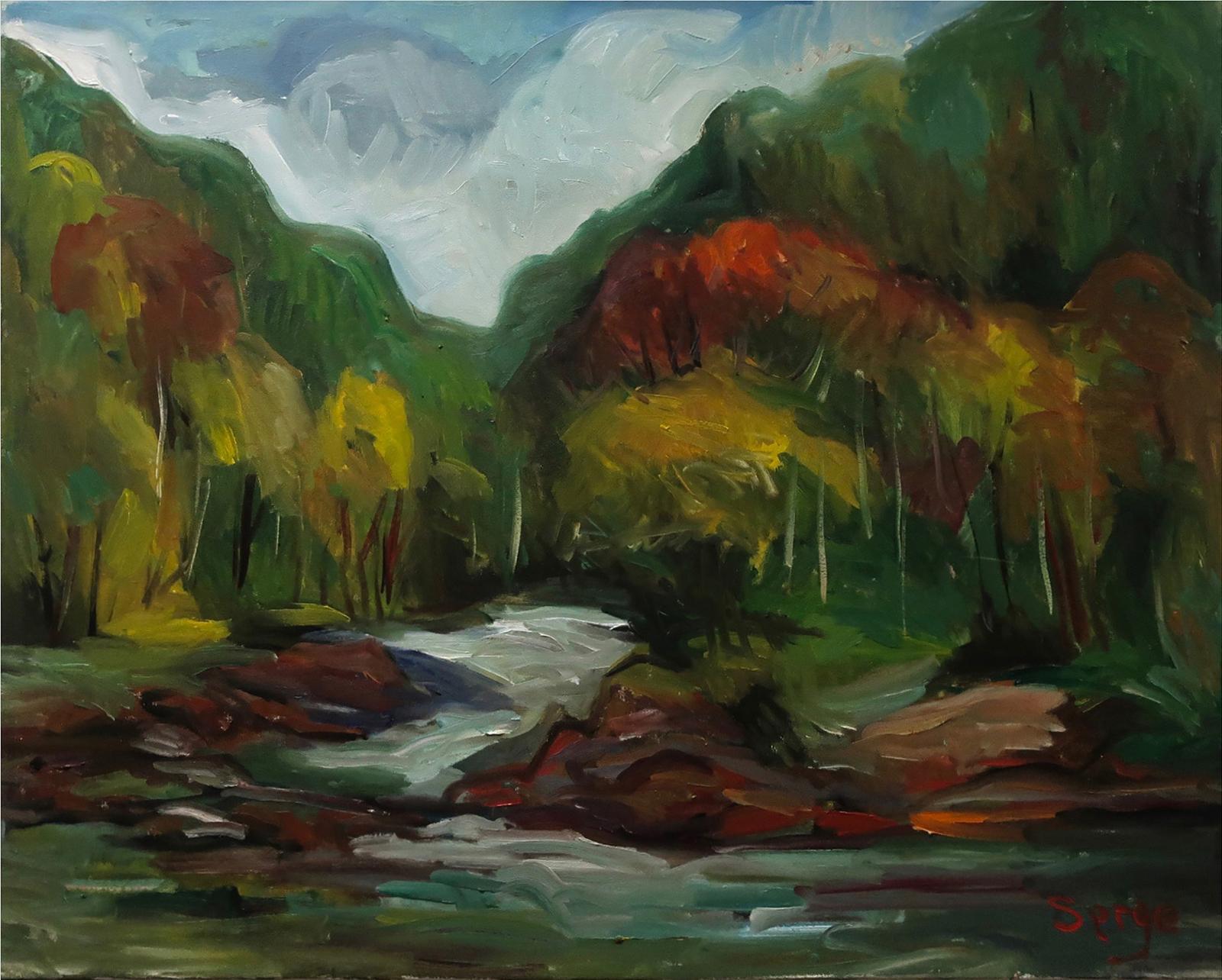 Serge Deherian (1955) - Furnace Falls (Kinmount, Ont.)