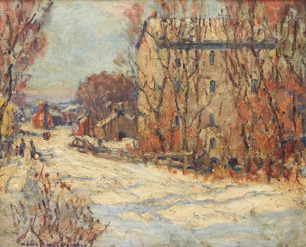Manly Edward MacDonald (1889-1971) - Shannonville Mill & Driveway in Winter