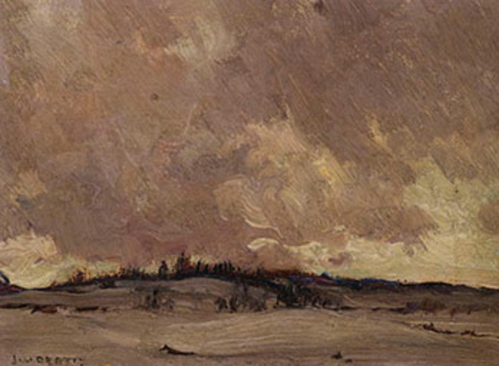 John William (J.W.) Beatty (1869-1941) - Stormy Landscape