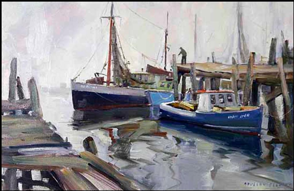 Douglas Ferfguson Elliott (1916-2012) - Dragger and Lobster Boats (00766/2013-0448)