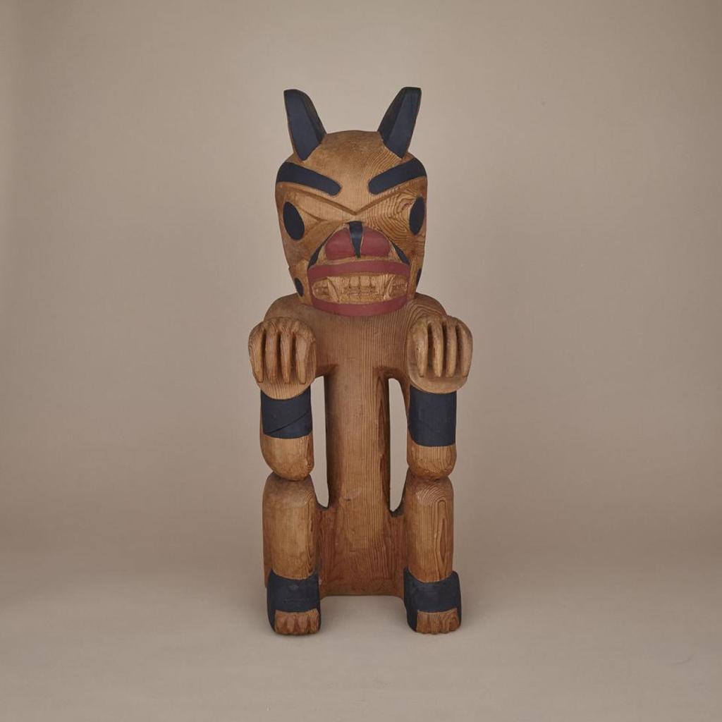 Haida Bear Carving - Wood