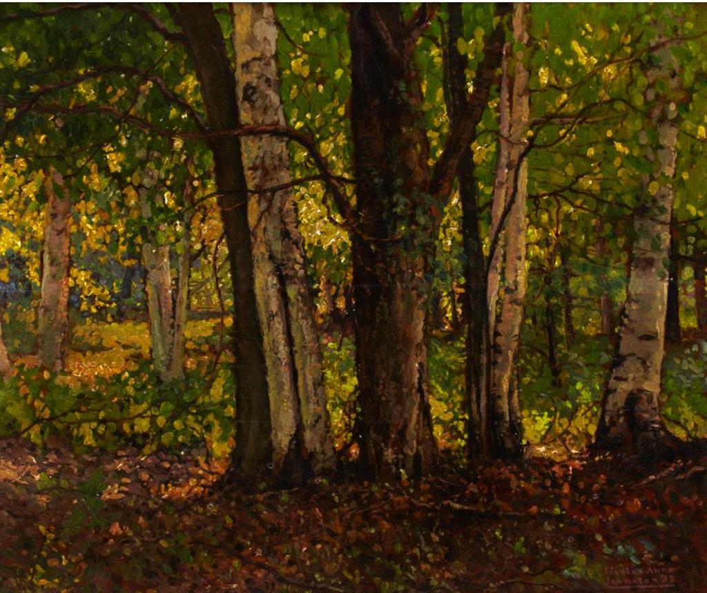 Frances Anne Johnston (1910-1987) - Forest Landscape