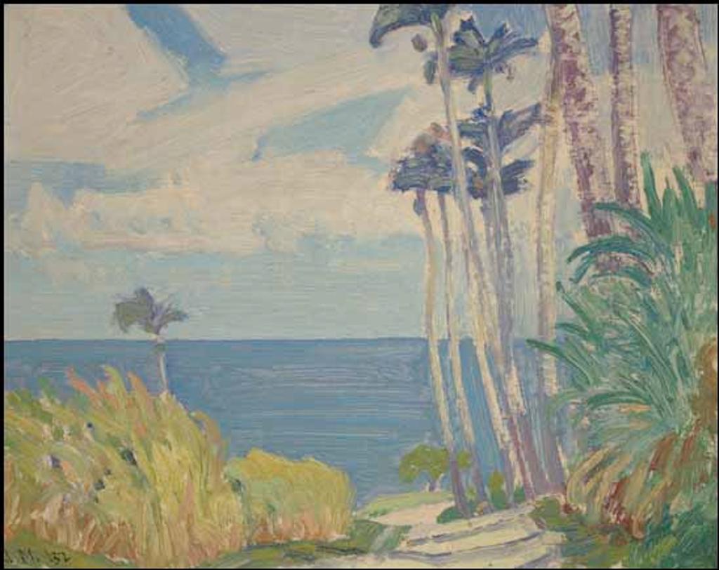 James Edward Hervey (J.E.H.) MacDonald (1873-1932) - Royal Palms, Barbados