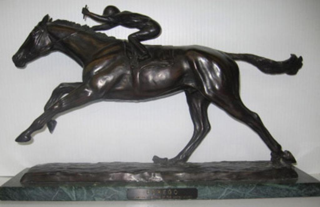 Rene Williams (1917-2004) - Forego (Champion Racehorse Of The United States)