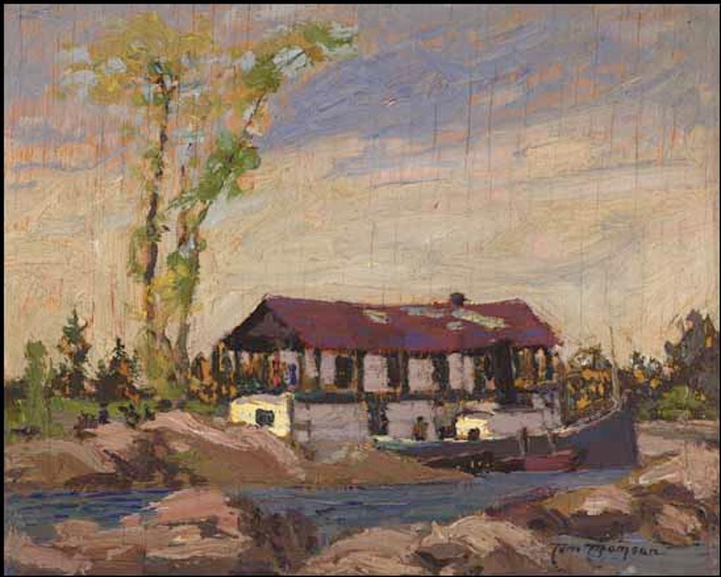 Thomas John (Tom) Thomson (1877-1917) - Log Picking, Houseboat, Dog Point