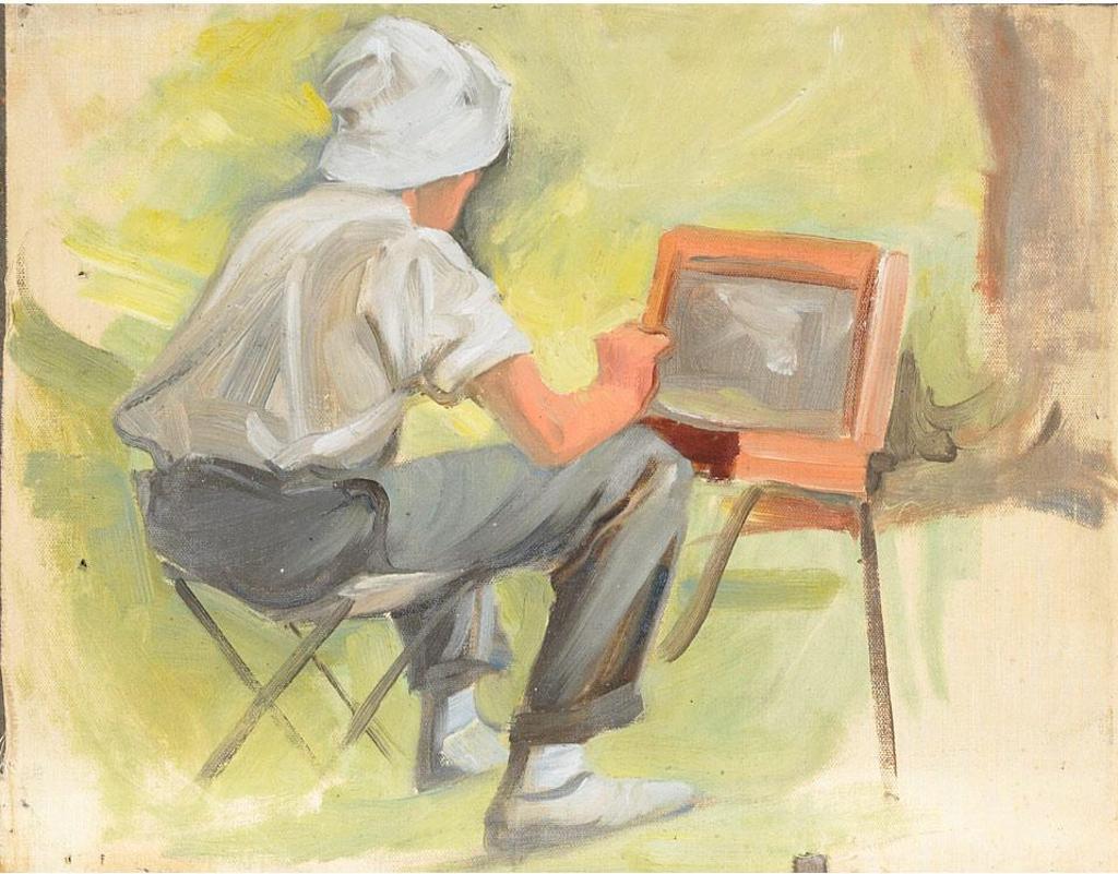 Thomas Garland Greene (1875-1955) - Self Portrait