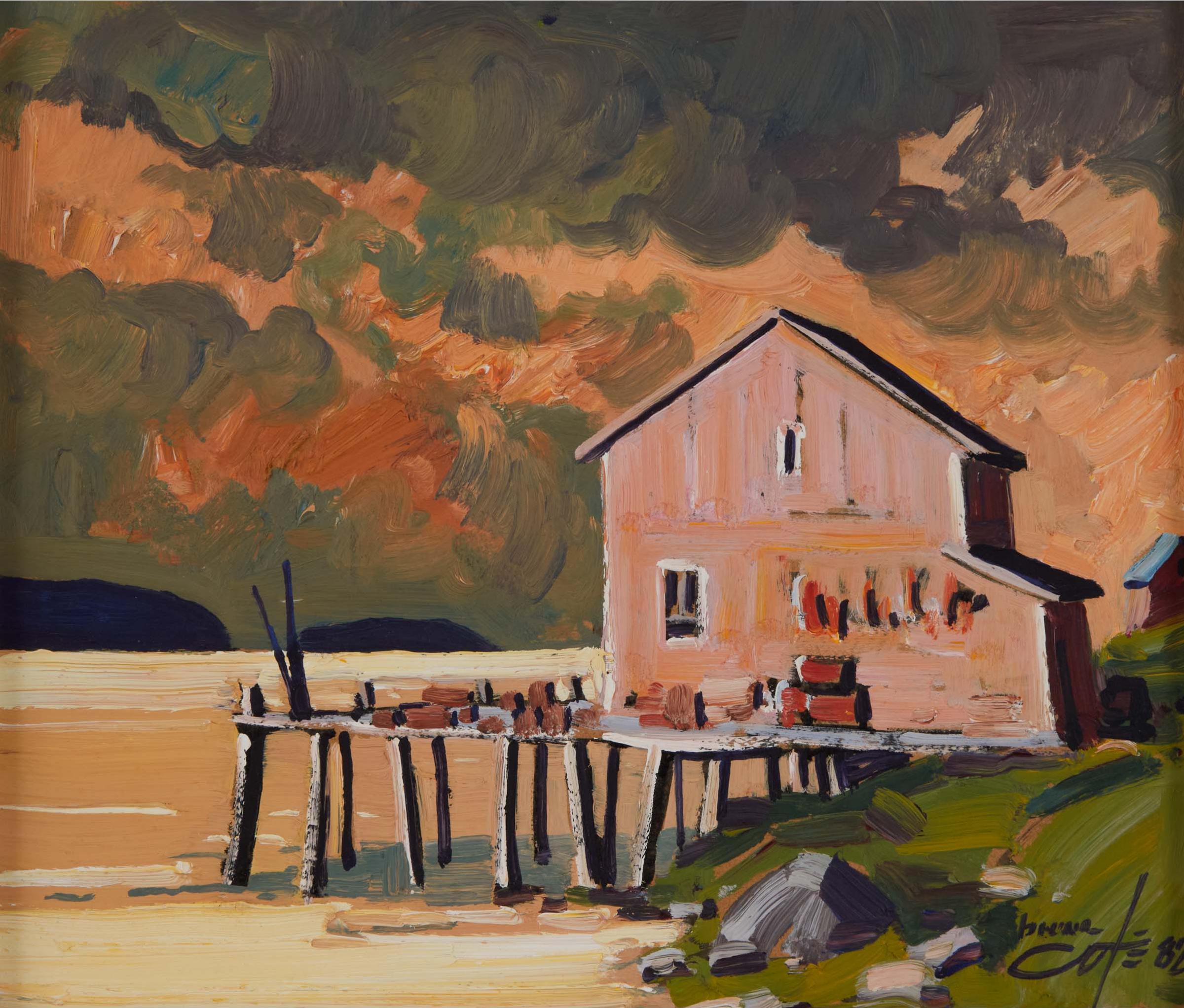 Bruno Cote (1940-2010) - St. Margaret's Bay, 1982
