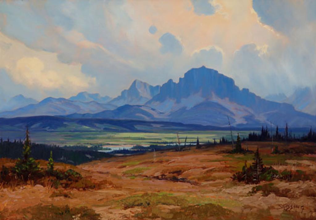 Roland Gissing (1895-1967) - Mount Yamnuska (03324/237)