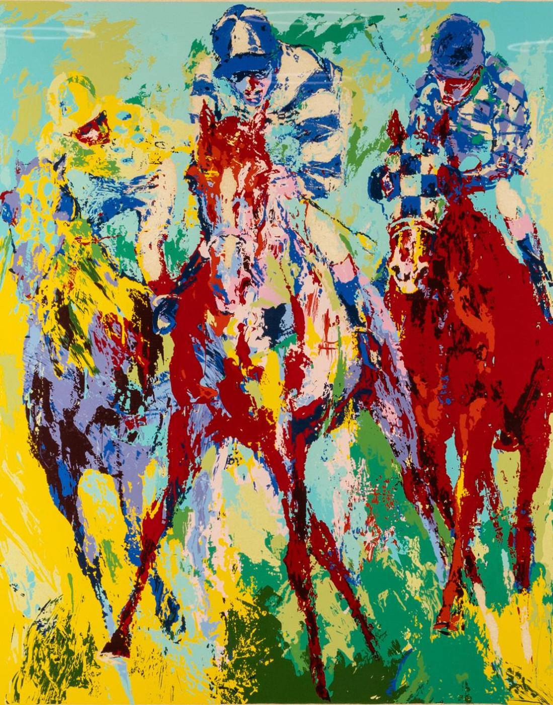 Leroy Neiman (1926-2012) - The Finish