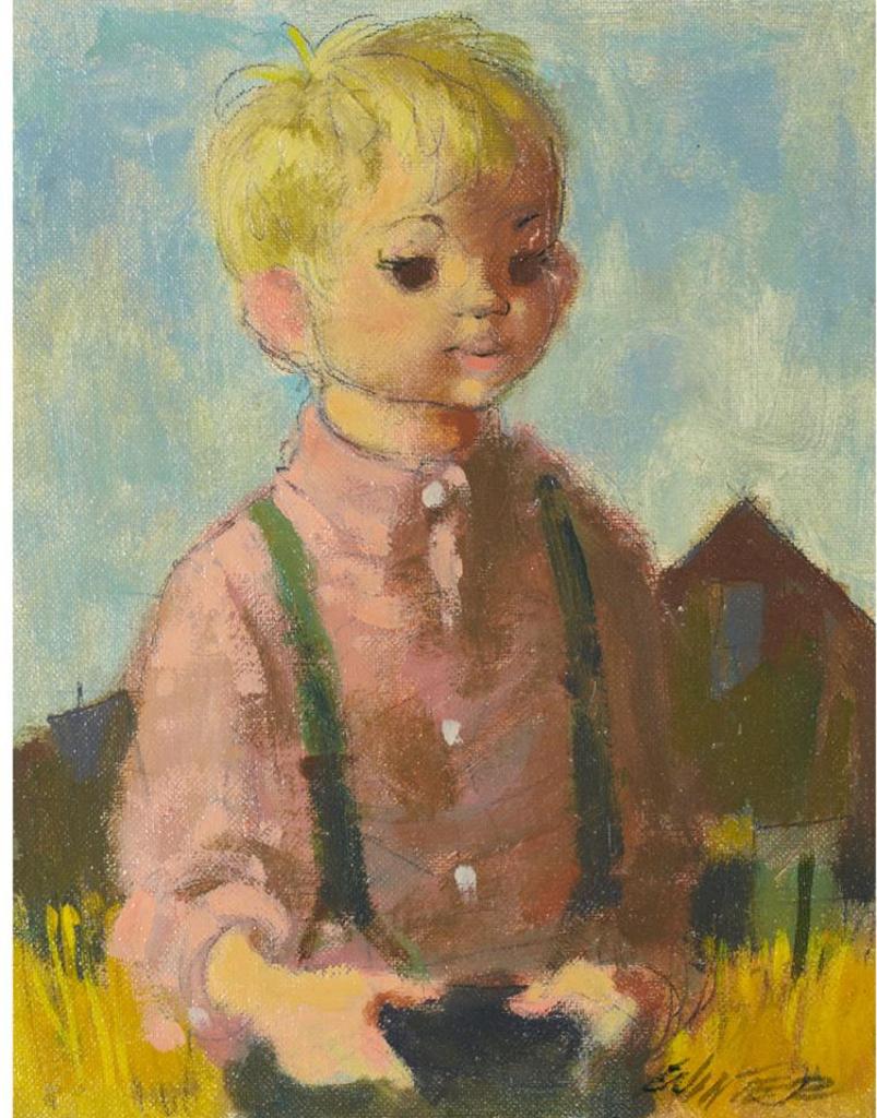 William Arthur Winter (1909-1996) - Boy With Hands In Pockets