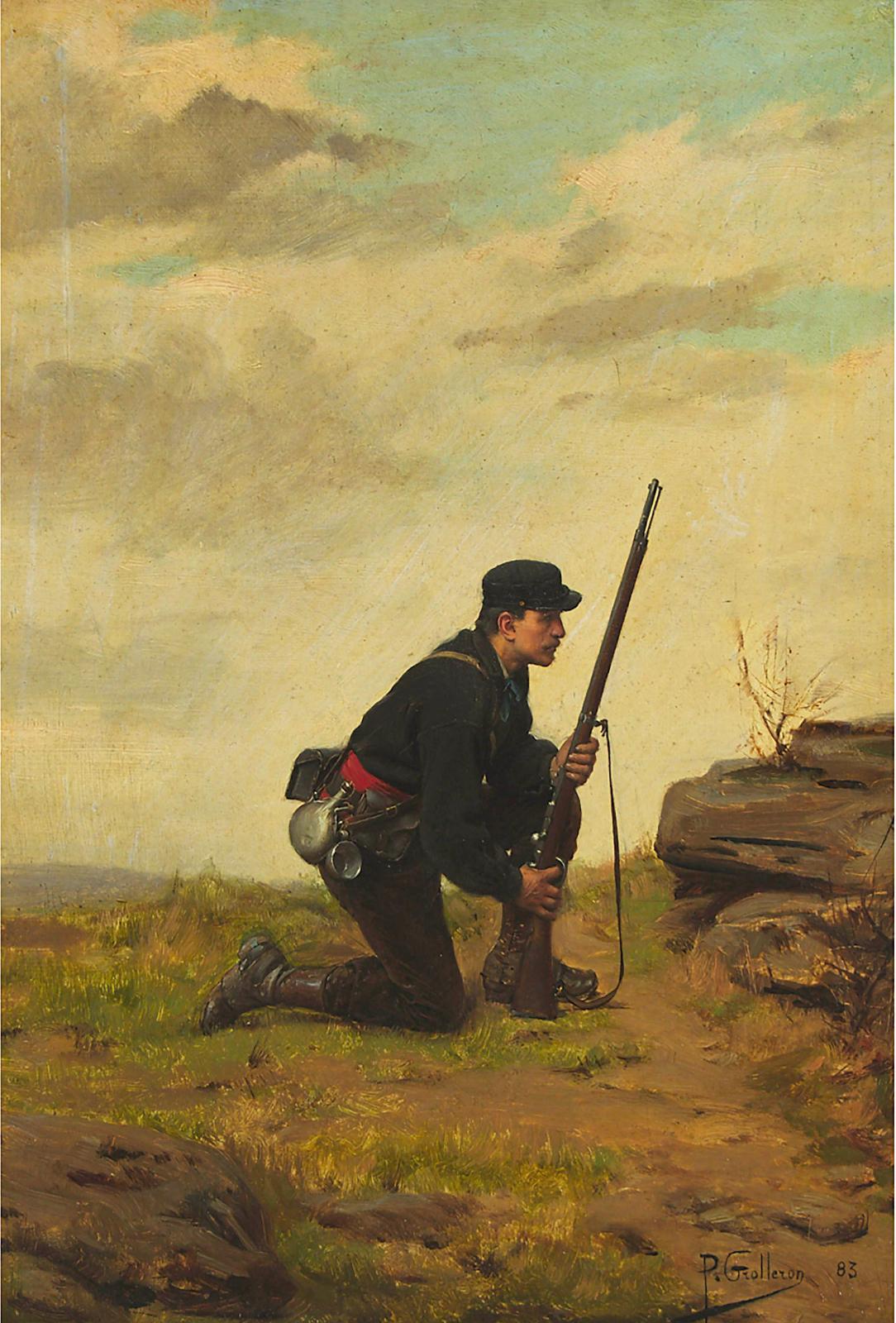 Paul (Louis Narcisse) Grolleron (1848-1901) - French Soldier, 1983