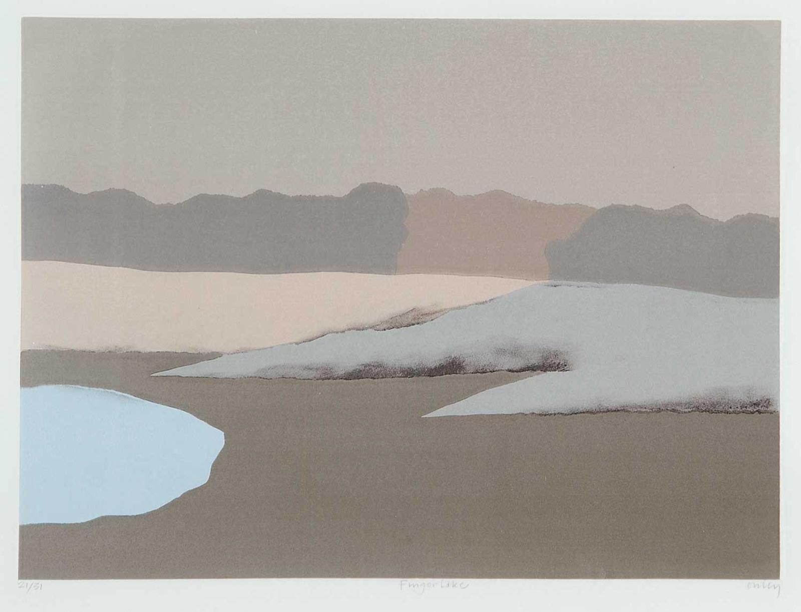 Norman Anthony (Toni) Onley (1928-2004) - Finger Lake  #21/31