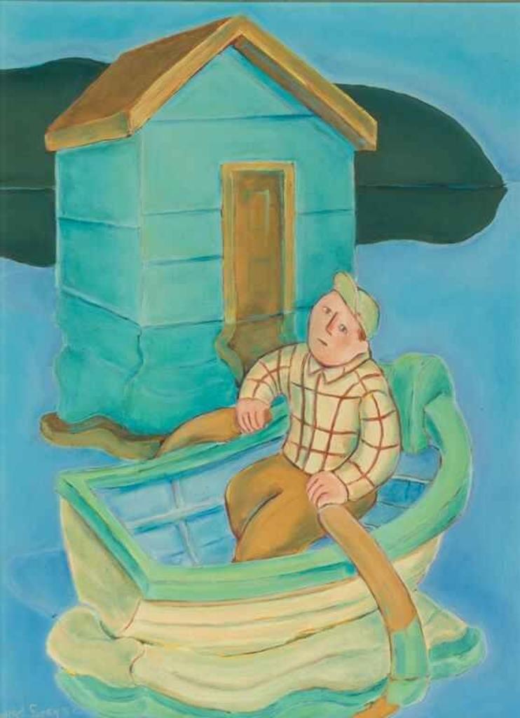 Conrad Stephen Furey (1954-2008) - Untitled (Rowing Home)