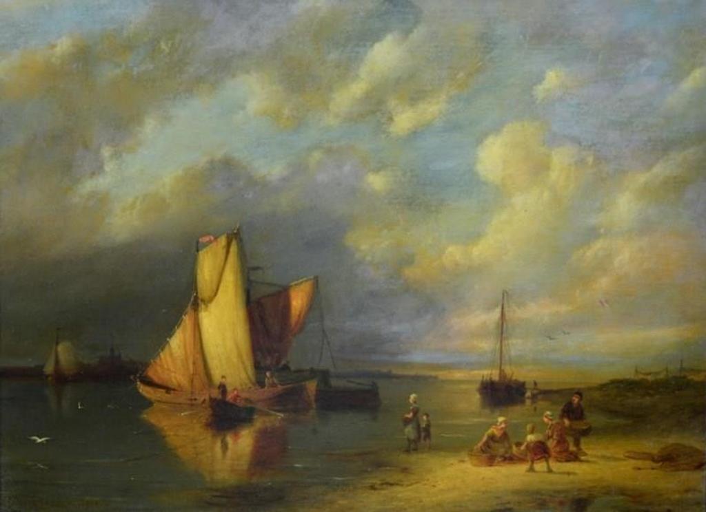 Pieter Christian Dommersen (1865-1913) - The isle of Marken on the Zuider Zee