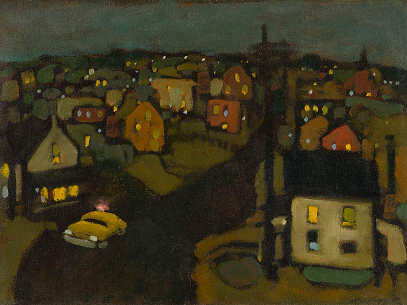 William Arthur Winter (1909-1996) - Evening Road