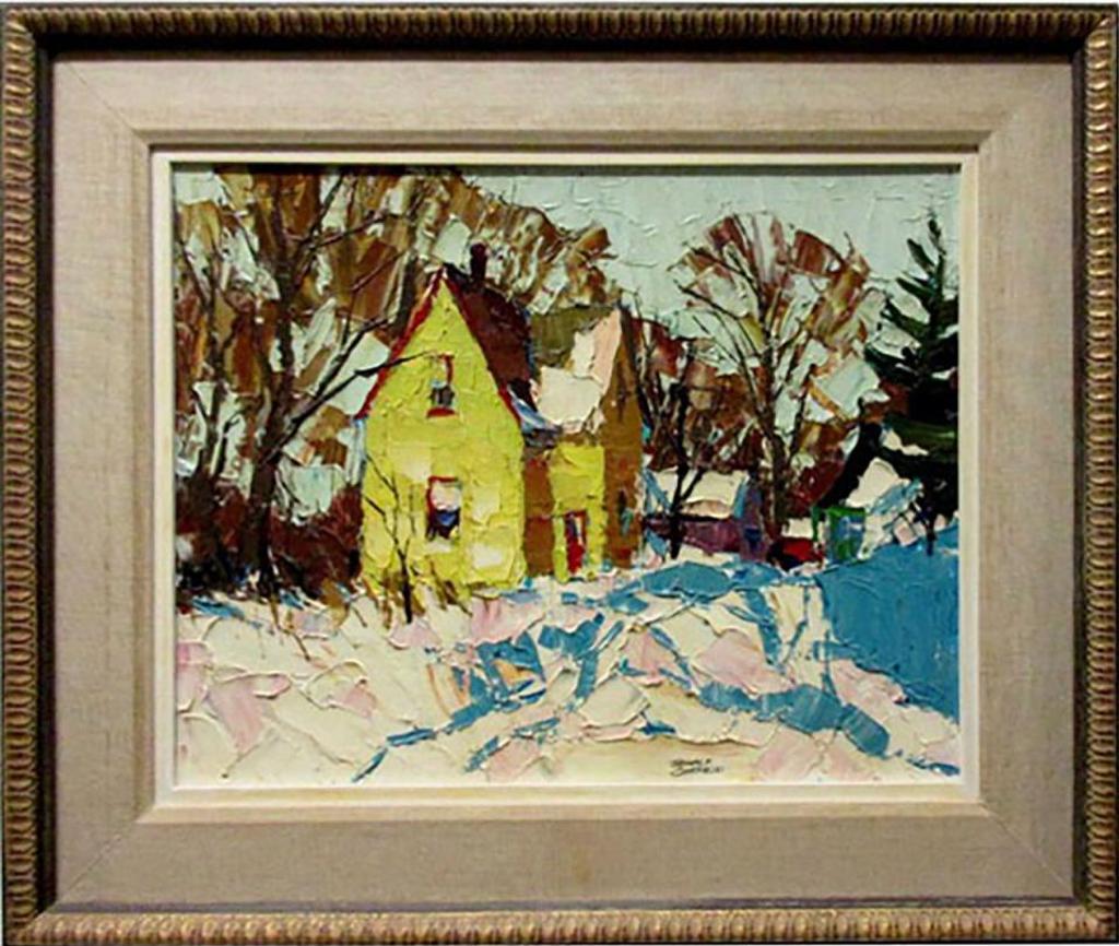 Thomas Frederick Haig Chatfield (1921-1999) - Winter Sunlight (Unionville, Ont.)